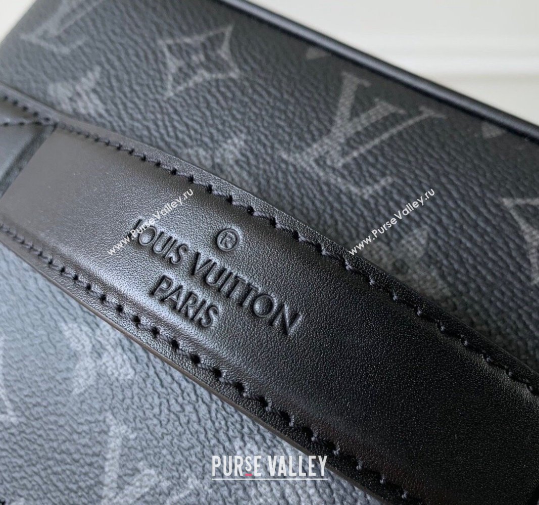 Louis Vuitton Toiletry Bag in Black Monogram Eclipse Canvas 2024 M11508 (KI-240716093)