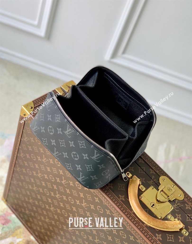 Louis Vuitton Toiletry Bag in Black Monogram Eclipse Canvas 2024 M11508 (KI-240716093)