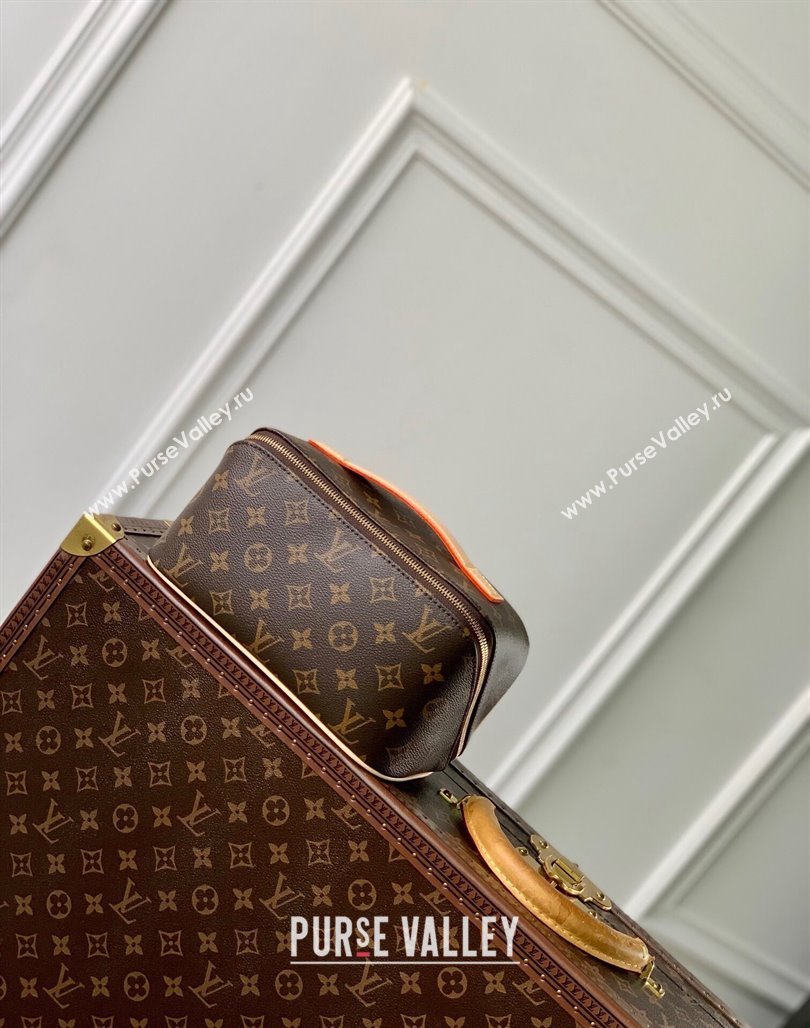 Louis Vuitton Toiletry Bag in Brown Monogram Canvas 2024 M11750 (KI-240716094)