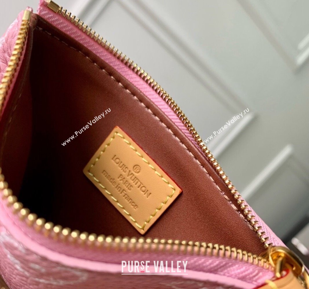 Louis Vuitton Speedy P9 Bandouliere 25 Bag in Soft Calfskin M24423 Light Pink 2024 Runway (KI-240716100)