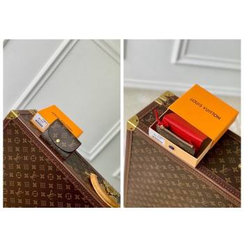 Louis Vuitton Rosalie Coin Purse Wallet in Monogram Canvas/Red M41939 2024 (KI-240717027)