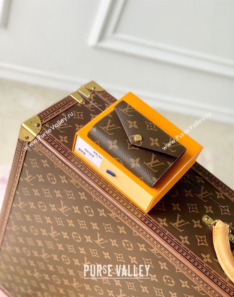 Louis Vuitton Victorine Wallet in Monogram Canvas/Fuchsia Pink M41938 2024 (KI-240717029)