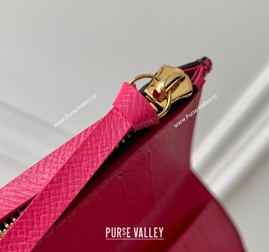 Louis Vuitton Victorine Wallet in Monogram Canvas/Fuchsia Pink M41938 2024 (KI-240717029)