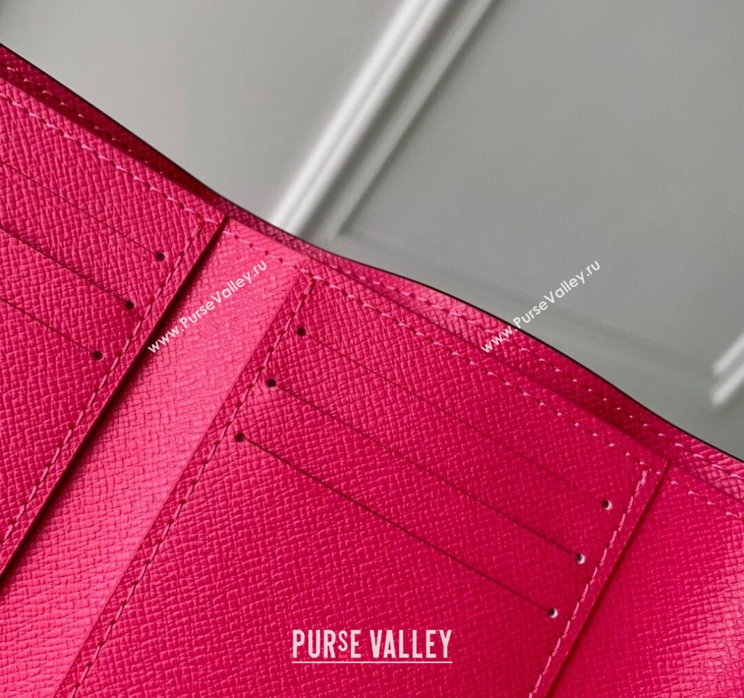 Louis Vuitton Victorine Wallet in Monogram Canvas/Fuchsia Pink M41938 2024 (KI-240717029)