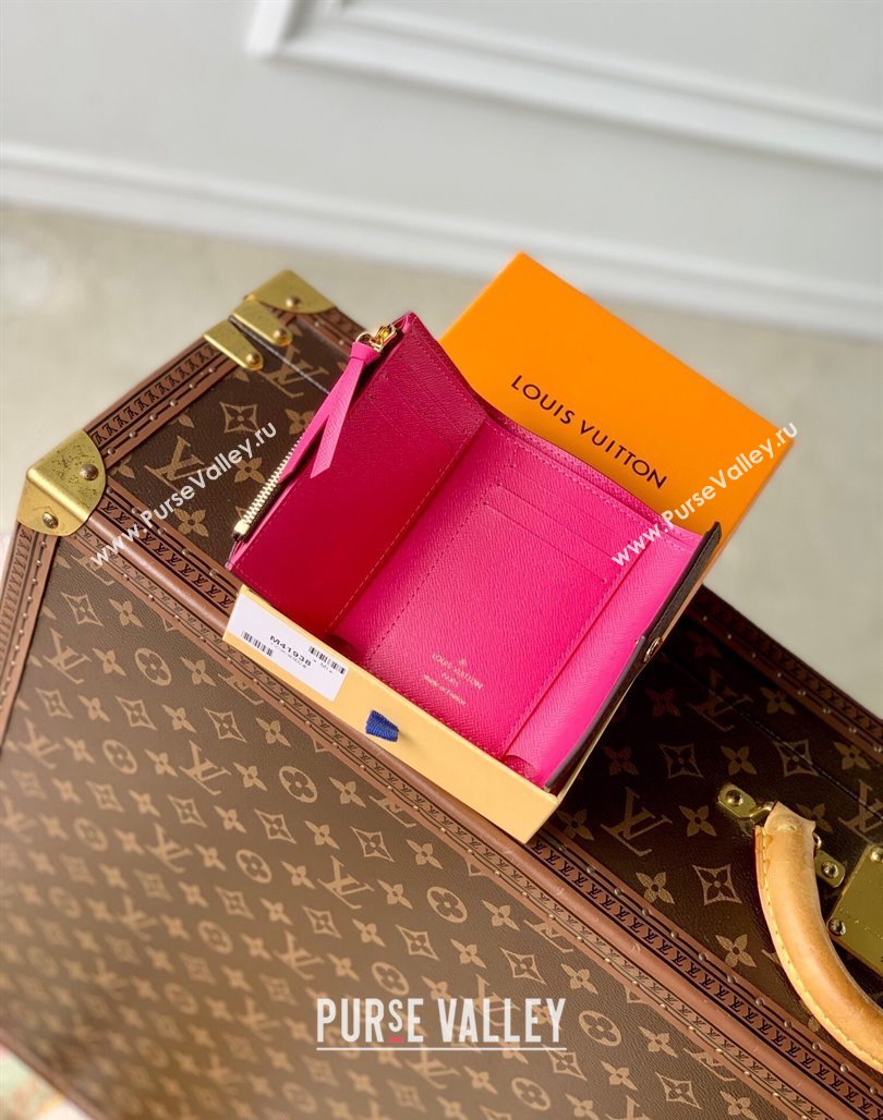 Louis Vuitton Victorine Wallet in Monogram Canvas/Fuchsia Pink M41938 2024 (KI-240717029)