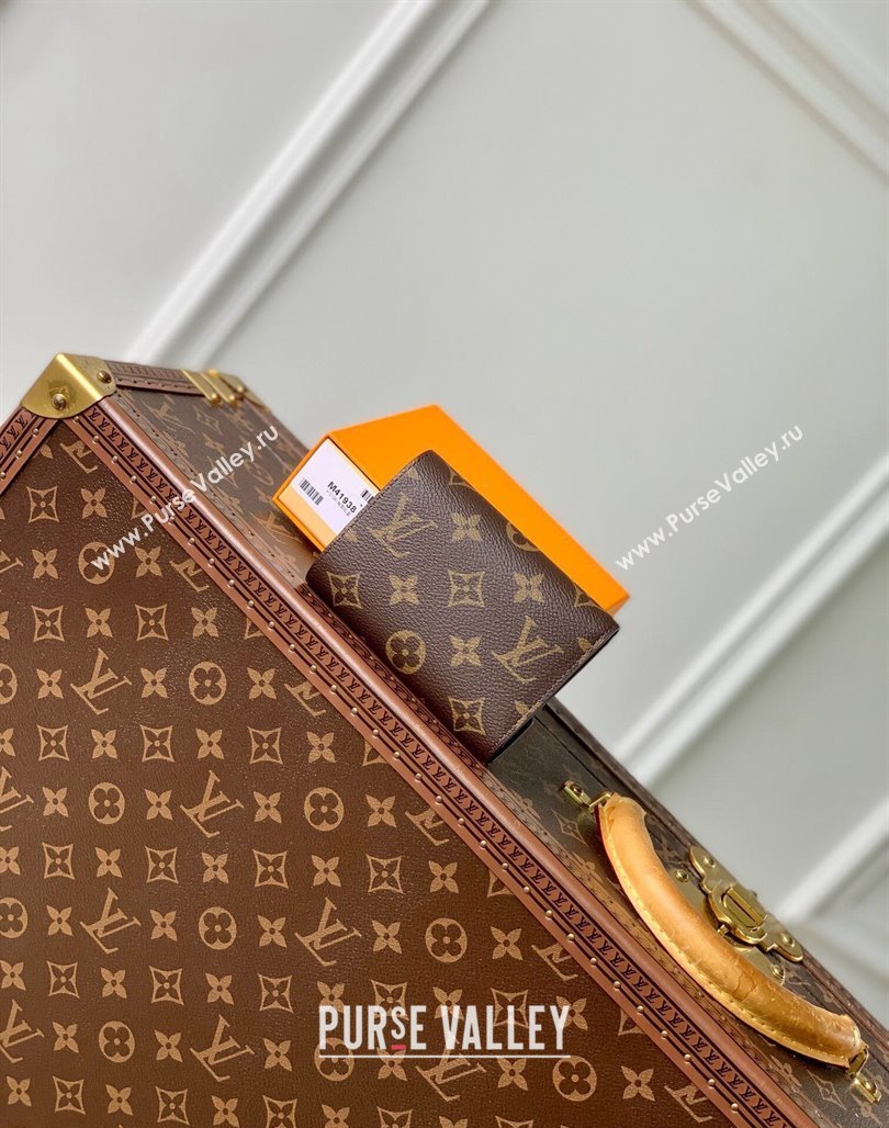 Louis Vuitton Victorine Wallet in Monogram Canvas/Burgundy M41938 2024 (KI-240717030)