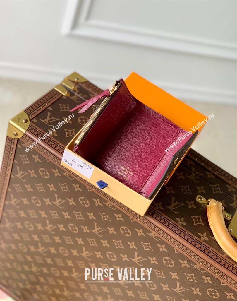 Louis Vuitton Victorine Wallet in Monogram Canvas/Burgundy M41938 2024 (KI-240717030)