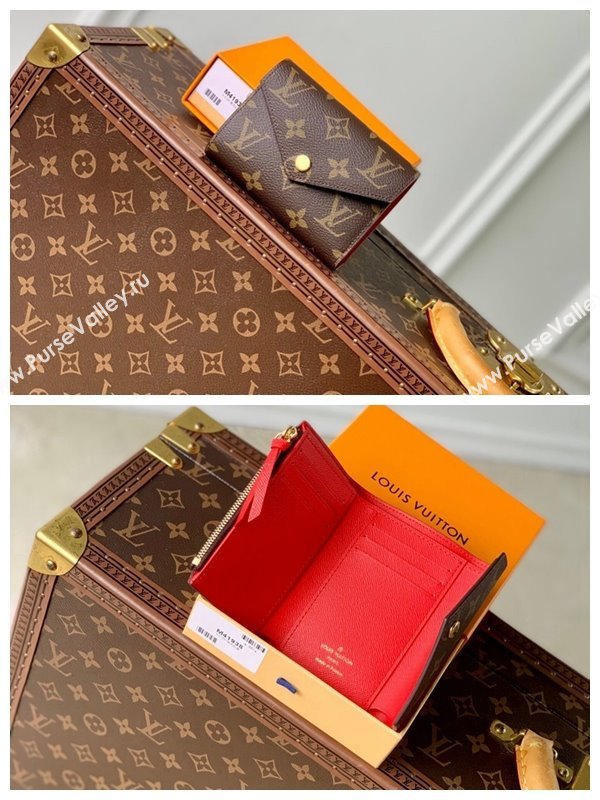 Louis Vuitton Victorine Wallet in Monogram Canvas/Red M41938 2024 (KI-240717031)