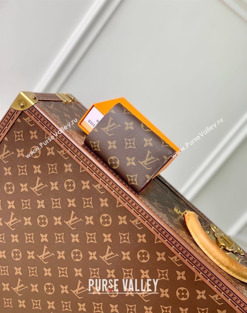 Louis Vuitton Victorine Wallet in Monogram Canvas/Red M41938 2024 (KI-240717031)