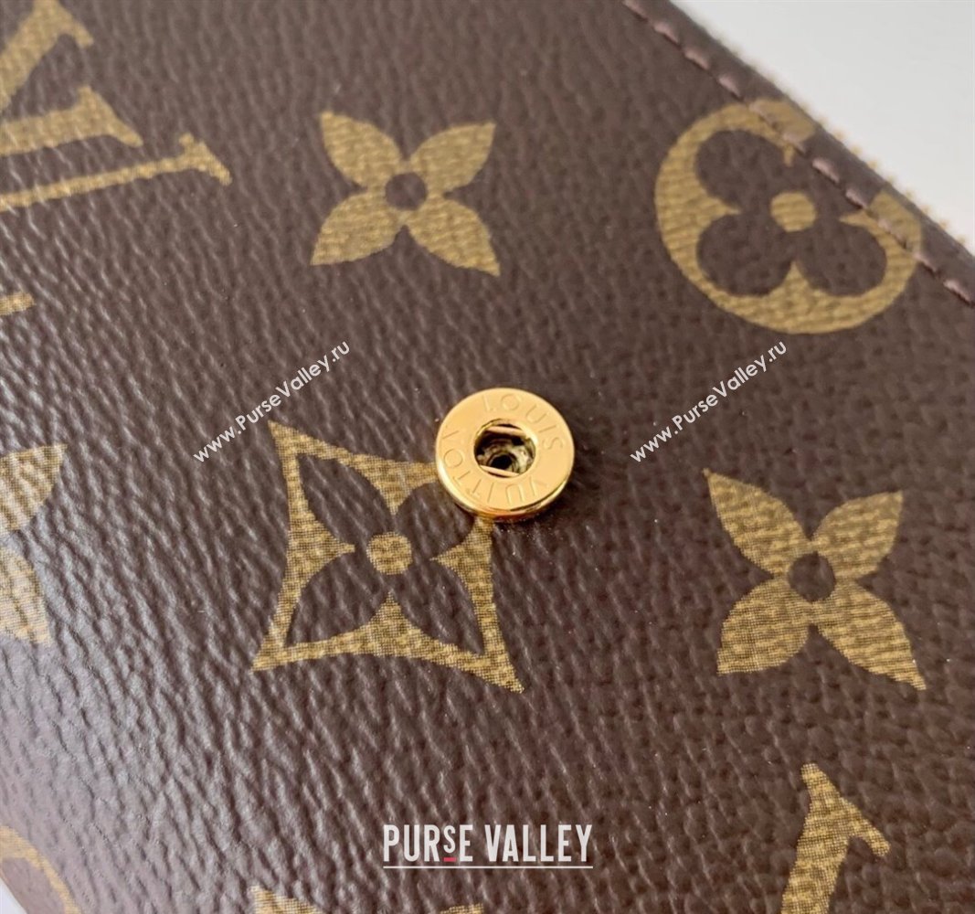 Louis Vuitton Victorine Wallet in Monogram Canvas/Brown M41938 2024 (KI-240717033)