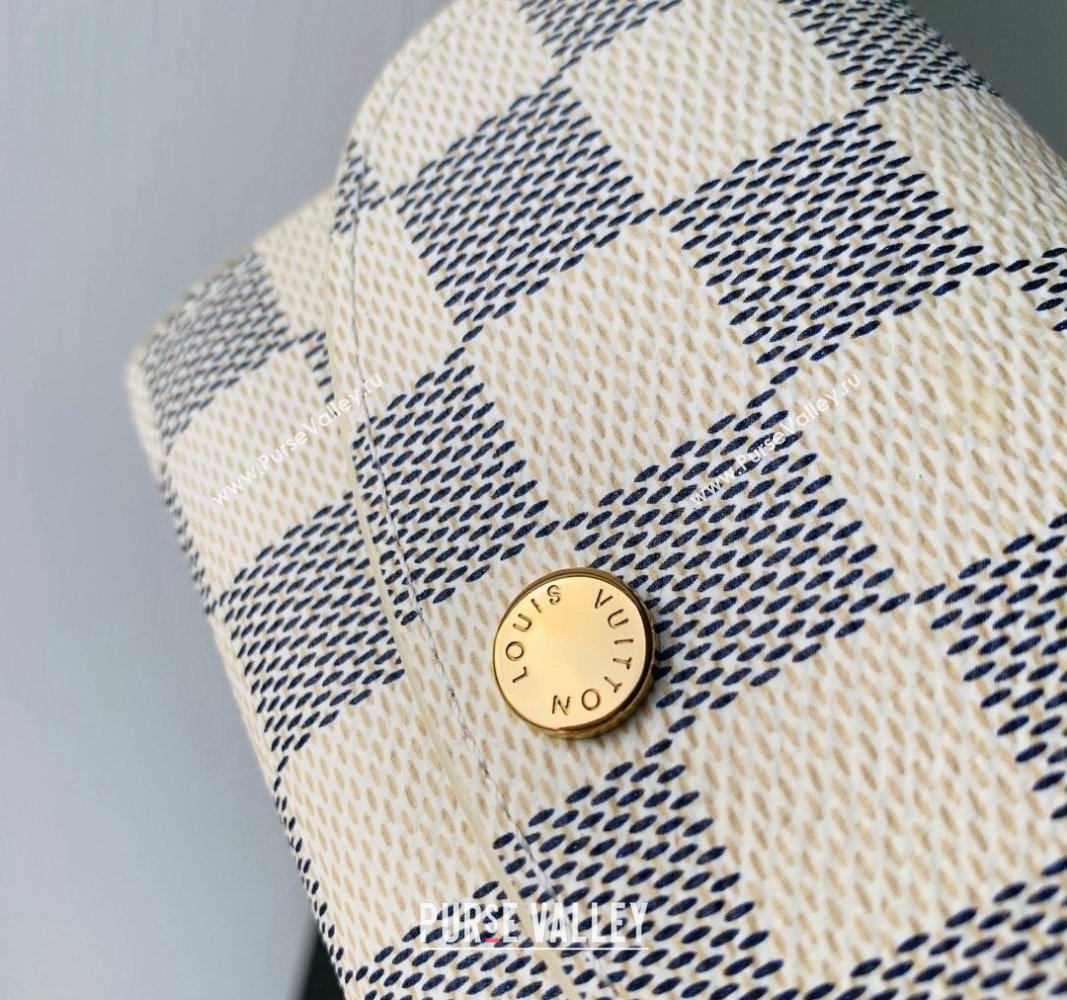 Louis Vuitton Rosalie Coin Purse Wallet in Damier Azur Canvas N61276 2024 (KI-240717037)