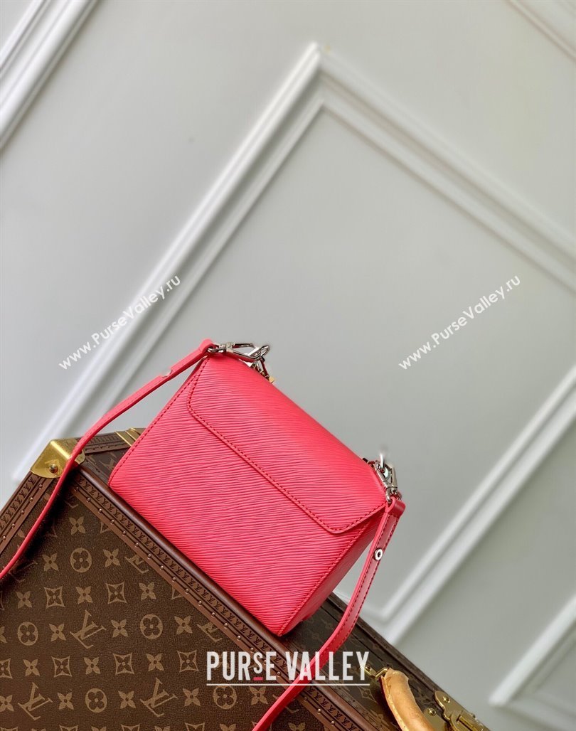 Louis Vuitton Twist PM Bag in Epi Leather with Monogram Flower M24042 Pink Sky 2024 (KI-240716069)