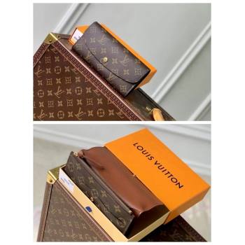 Louis Vuitton Emilie Wallet in Monogram Canvas/Brown M60697 2024 (KI-240717042)