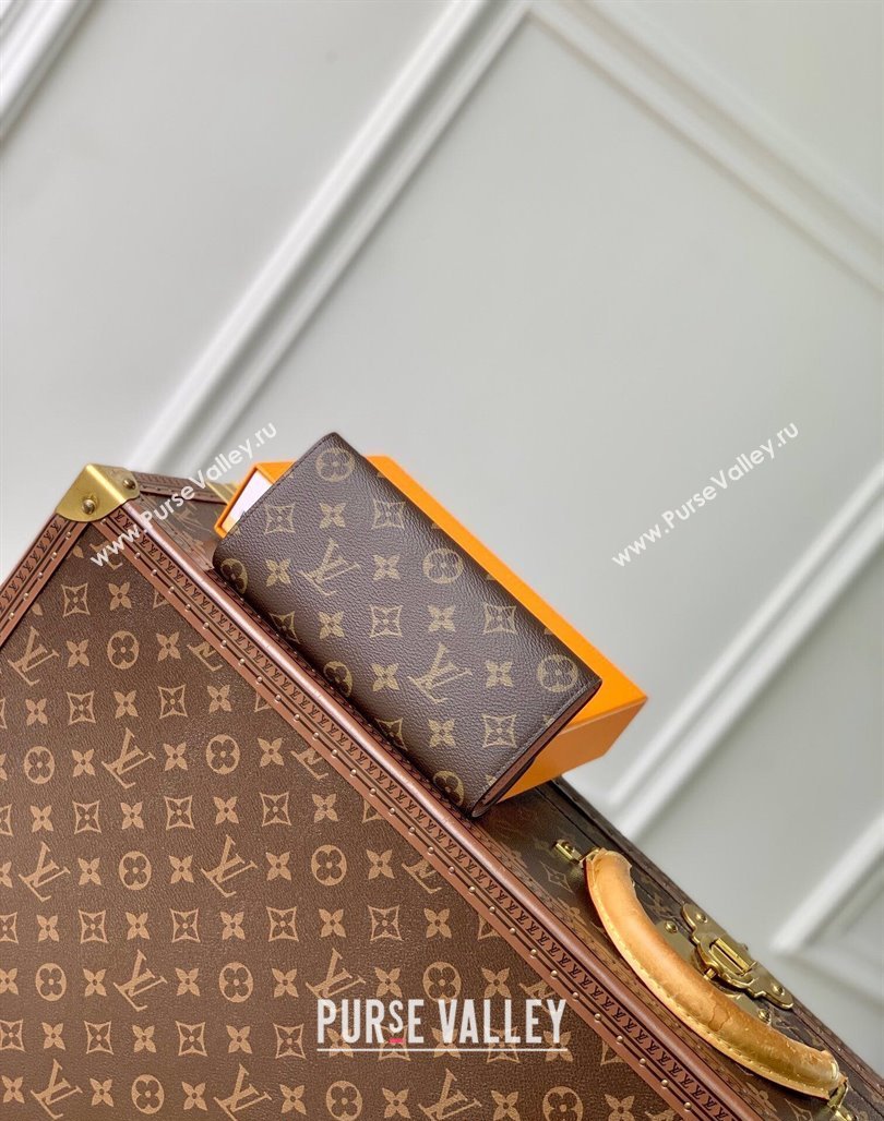 Louis Vuitton Emilie Wallet in Monogram Canvas/Light Pink M61289 2024 (KI-240717040)