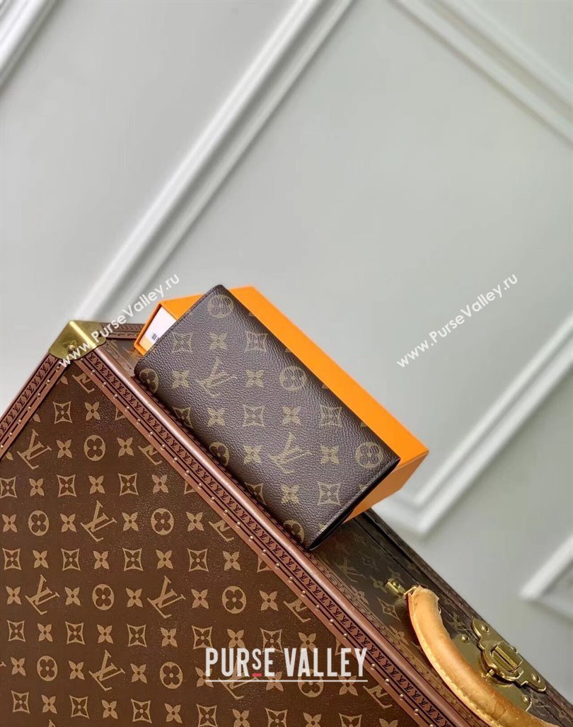 Louis Vuitton Emilie Wallet in Monogram Canvas/Brown M60697 2024 (KI-240717042)