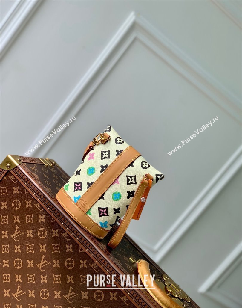 Louis Vuitton Envelope Pouch Mini Bag in Monogram Craggy Canvas Vanilla White 2024 M83344 (KI-240716058)