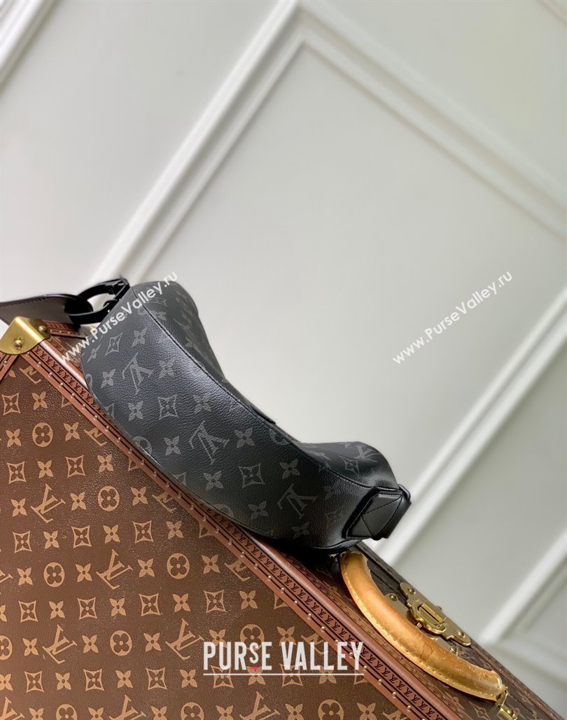 Louis Vuitton Hamac Bag PM in Black Monogram Eclipse Canvas M47158 2024 (KI-240716065)