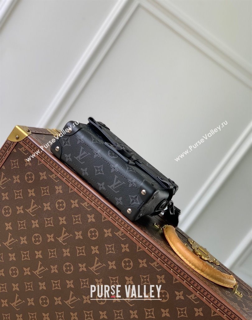 Louis Vuitton Mens Soul Trunk Mini bag in Black Monogram Eclipse Canvas M11743 2024 (KI-240807022)