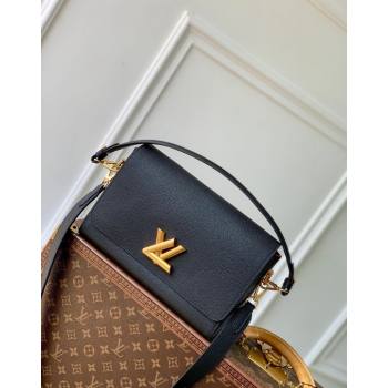 Louis Vuitton Soft Twist bag in Calfskin M24639 Black 2024 (KI-240807026)