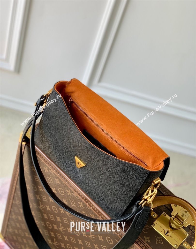 Louis Vuitton Soft Twist bag in Calfskin M24639 Black 2024 (KI-240807026)