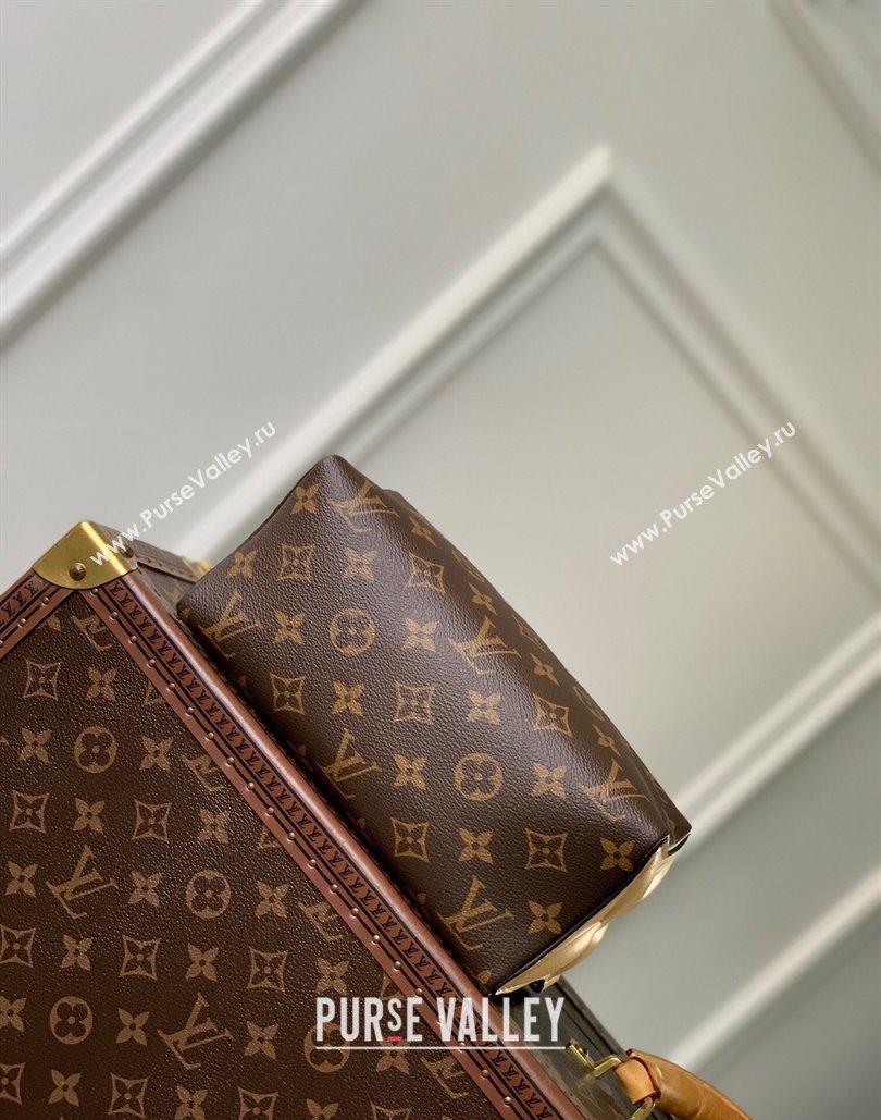 Louis Vuitton Bloom Pouch bag in Monogram Canvas M11672 Banana Yellow 2024 (KI-240807033)