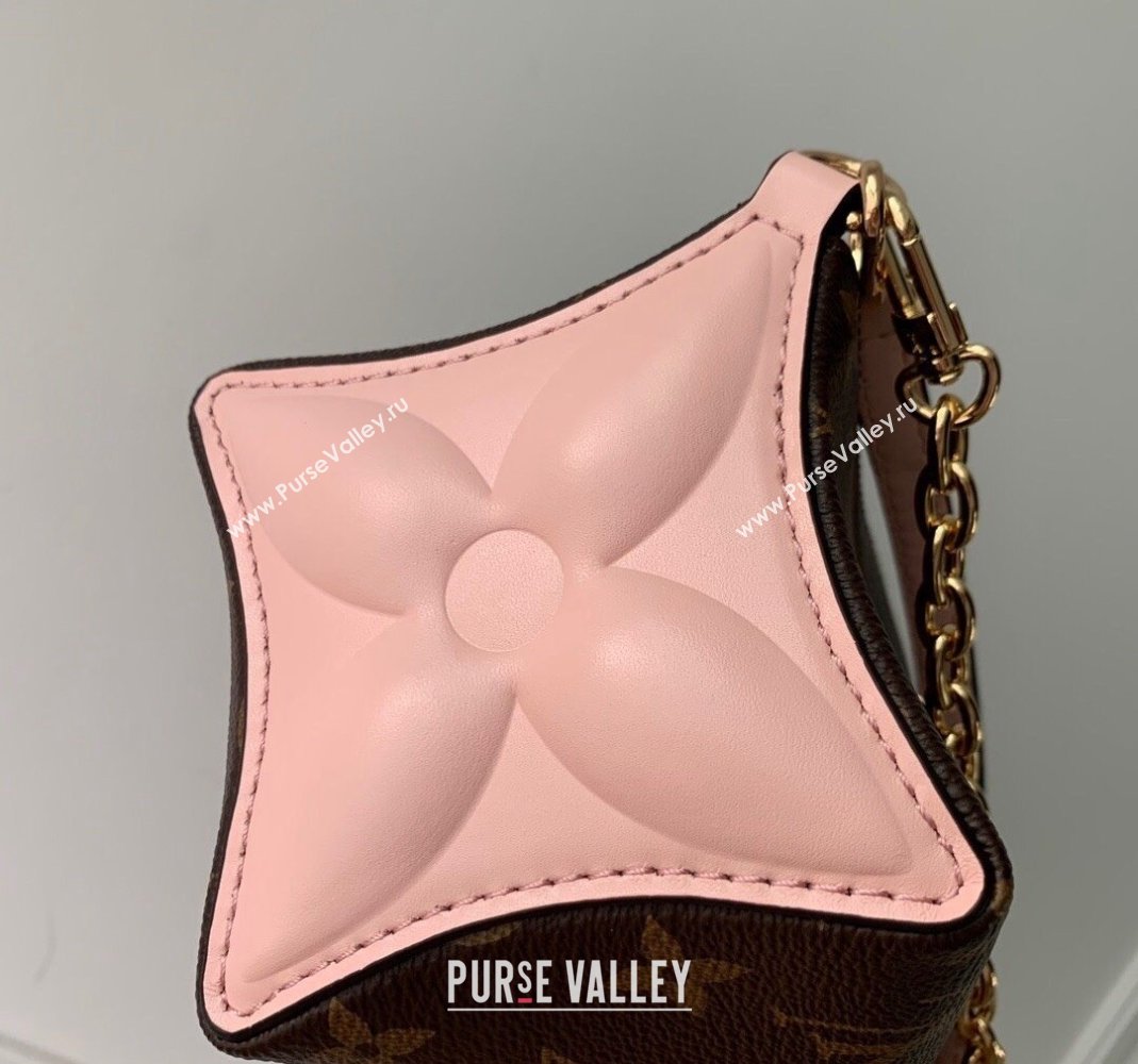 Louis Vuitton Bloom Pouch bag in Monogram Canvas M11303 Pink 2024 (KI-240807034)