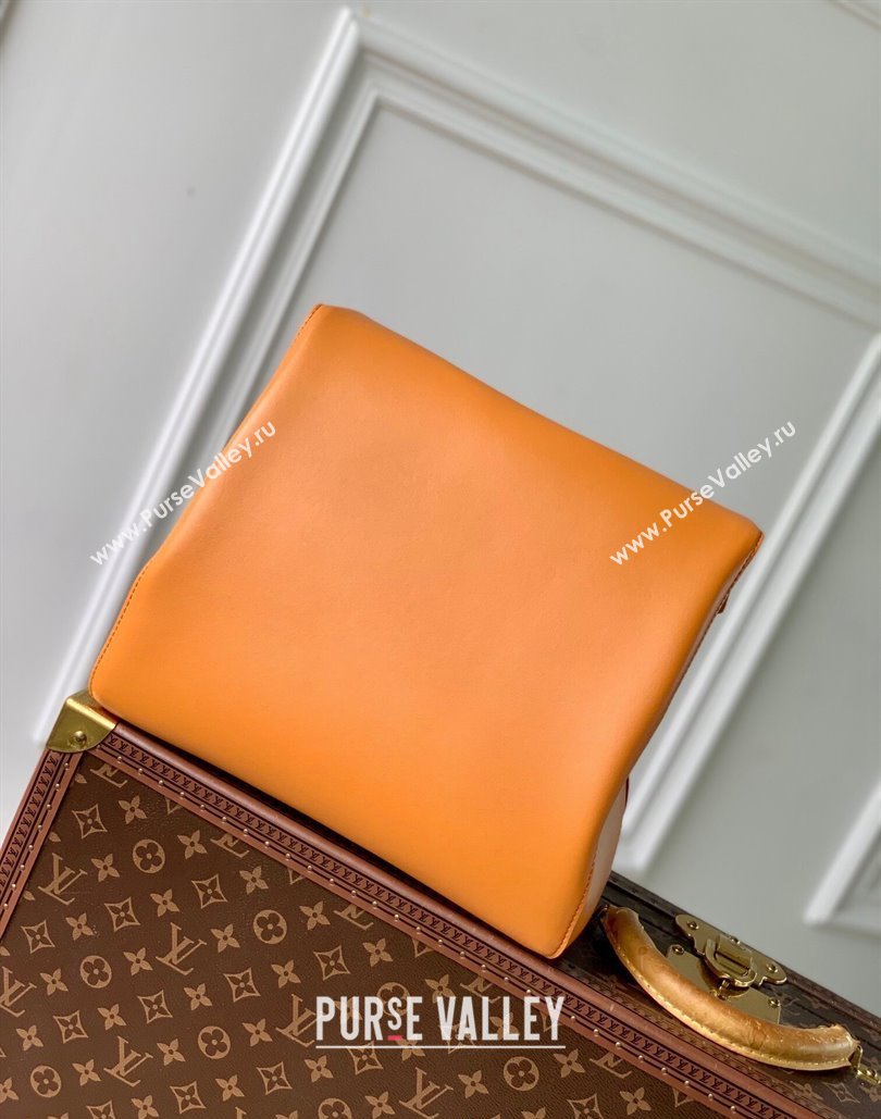 Louis Vuitton Sandwich Bag bag in Calf Leather M24578 Safran Orange 2024 (KI-240807016)