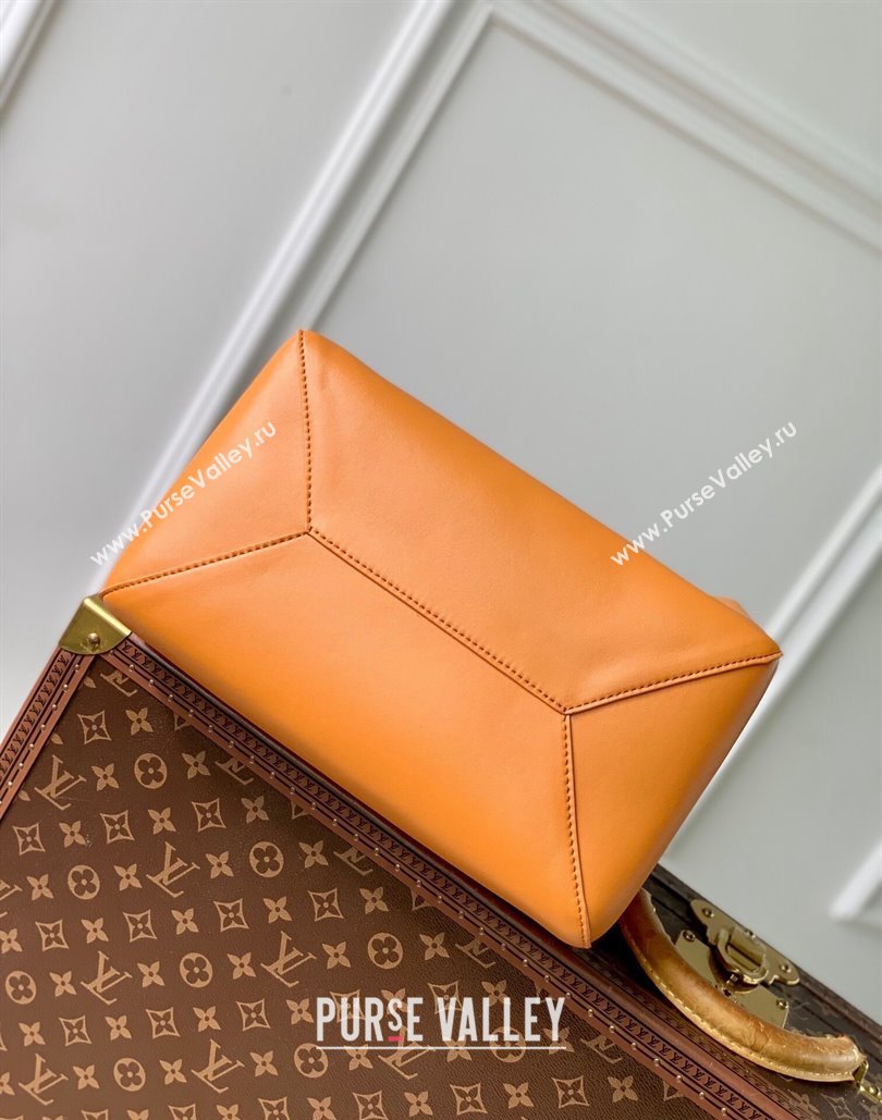 Louis Vuitton Sandwich Bag bag in Calf Leather M24578 Safran Orange 2024 (KI-240807016)