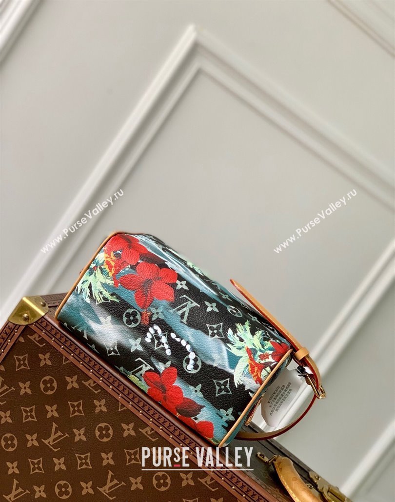 Louis Vuitton Locker Dopp Kit Clutch in Monogram Surfin Canvas M24799 Sky Blue 2024 (KI-240807059)