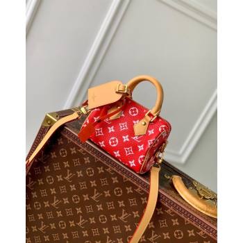 Louis Vuitton Speedy P9 Bandouliere 18 Bag in Soft calfskin Red M24419 2024 Runway (KI-240807011)