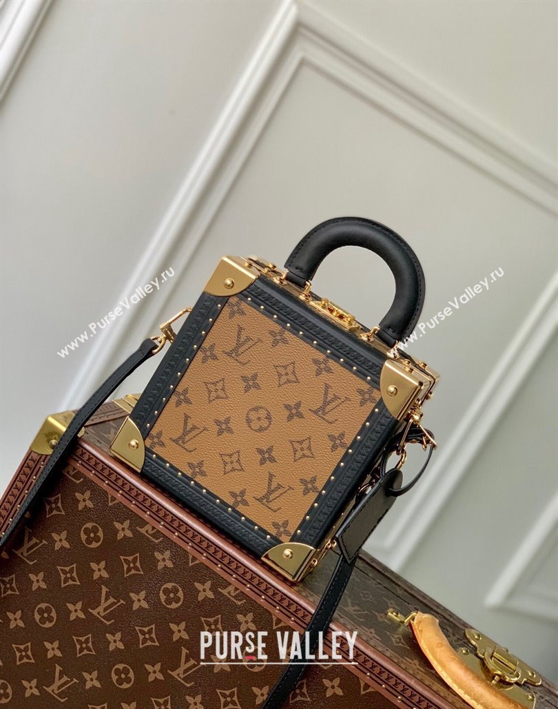 Louis Vuitton Mini Square Trunk Dog Box bag 2024 M11210 (KI-240807049)