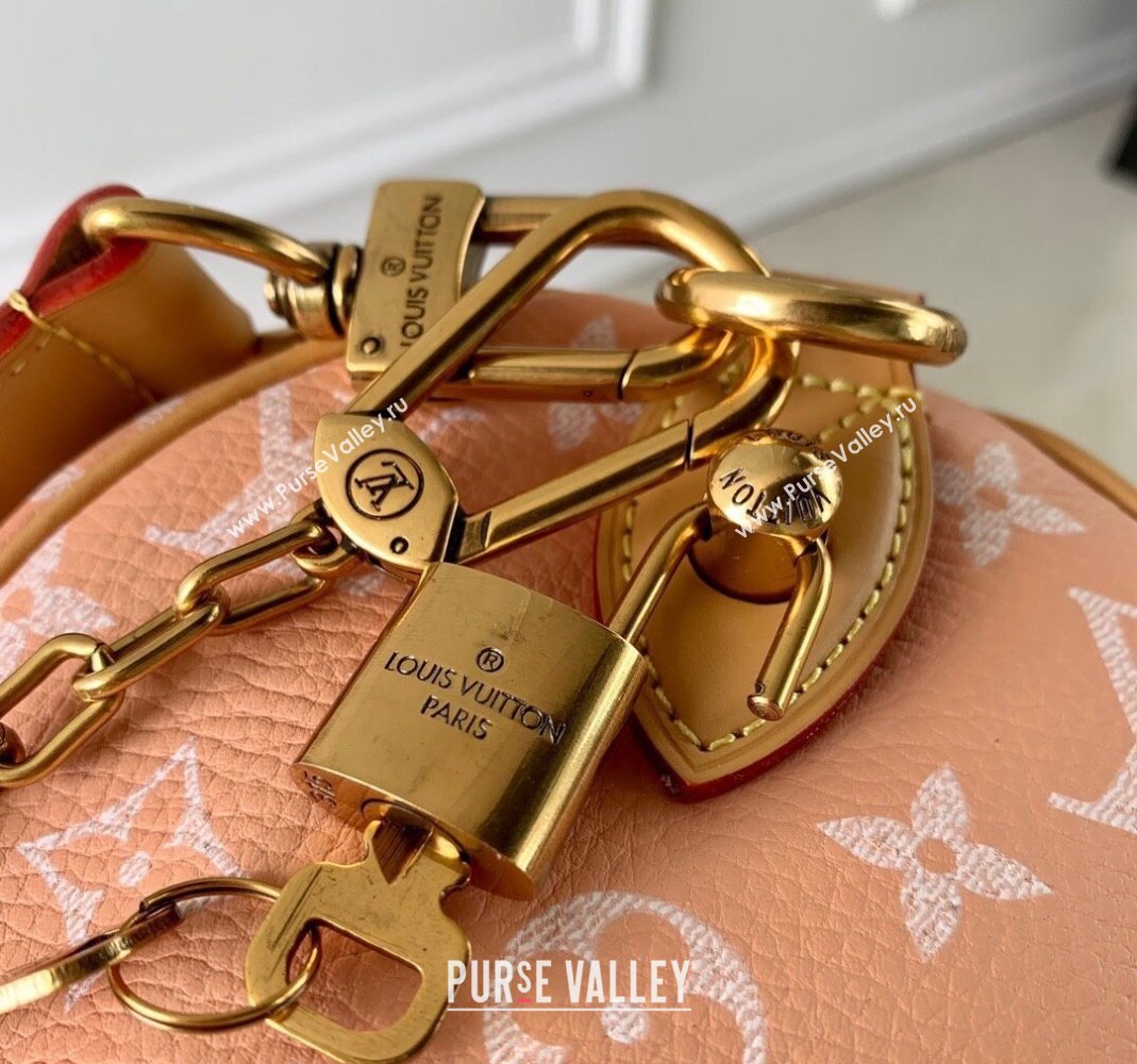 Louis Vuitton Speedy P9 Bandouliere 25 Bag in Soft Calfskin M24424 Light Pink 2024 Runway (KI-240807007)