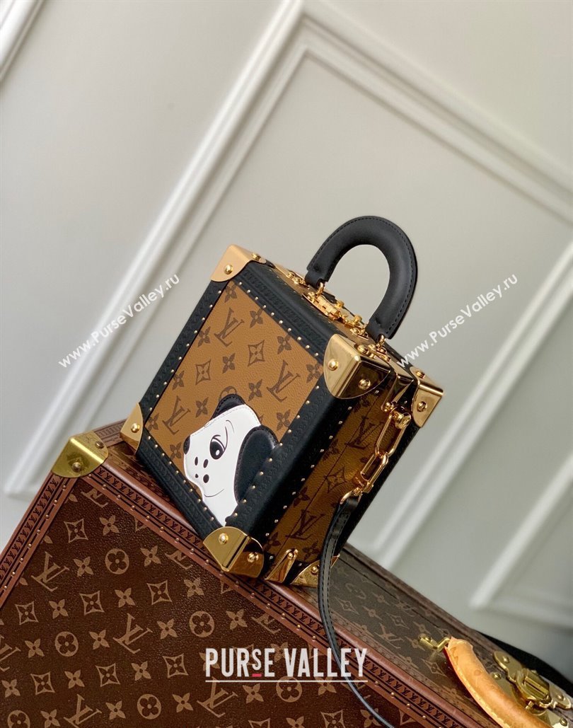 Louis Vuitton Mini Square Trunk Dog Box bag 2024 M11210 (KI-240807049)