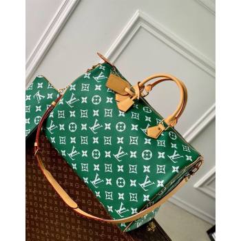 Louis Vuitton Speedy P9 Bandouliere 50 Travel Bag in Soft calfskin M46991 Vert Green 2024 (KI-240807003)