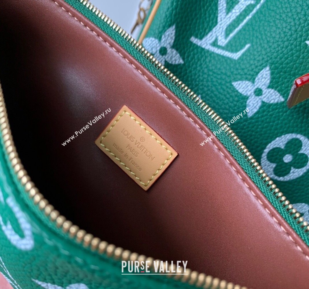 Louis Vuitton Speedy P9 Bandouliere 50 Travel Bag in Soft calfskin M46991 Vert Green 2024 (KI-240807003)