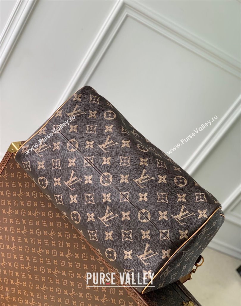 Louis Vuitton Speedy P9 Bandouliere 50 Travel Bag in Soft calfskin M46962 Monogram 2024 (KI-240807004)