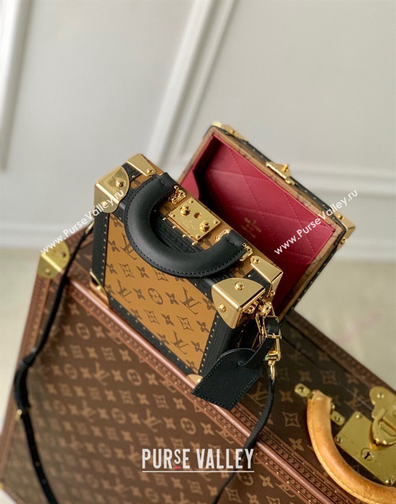 Louis Vuitton Mini Square Trunk Dog Box bag 2024 M11210 (KI-240807049)