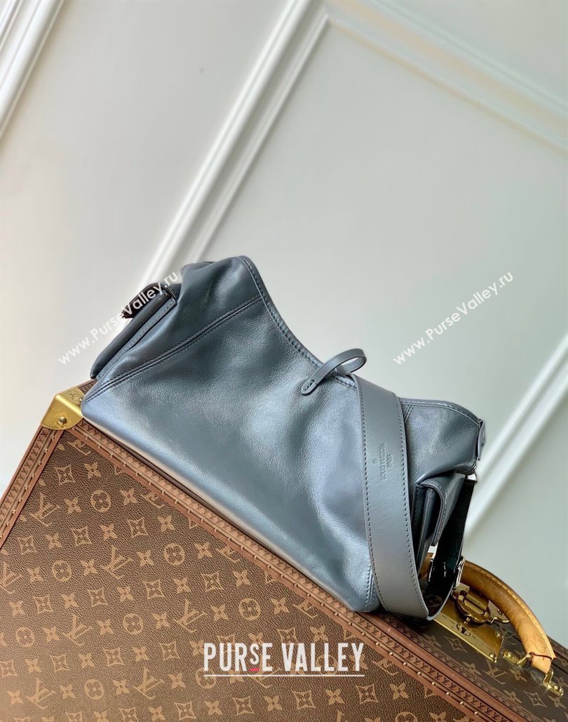 Louis Vuitton CarryAll Cargo PM Hobo Bag in Lambskin M12579 Trianon Grey 2024 (KI-240807047)