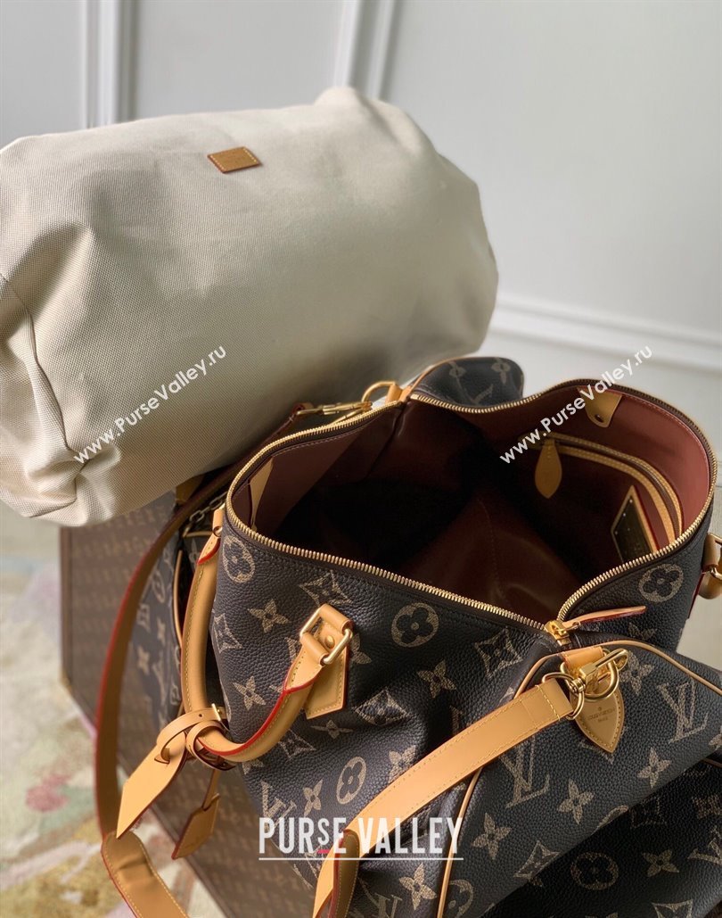 Louis Vuitton Speedy P9 Bandouliere 50 Travel Bag in Soft calfskin M46962 Monogram 2024 (KI-240807004)