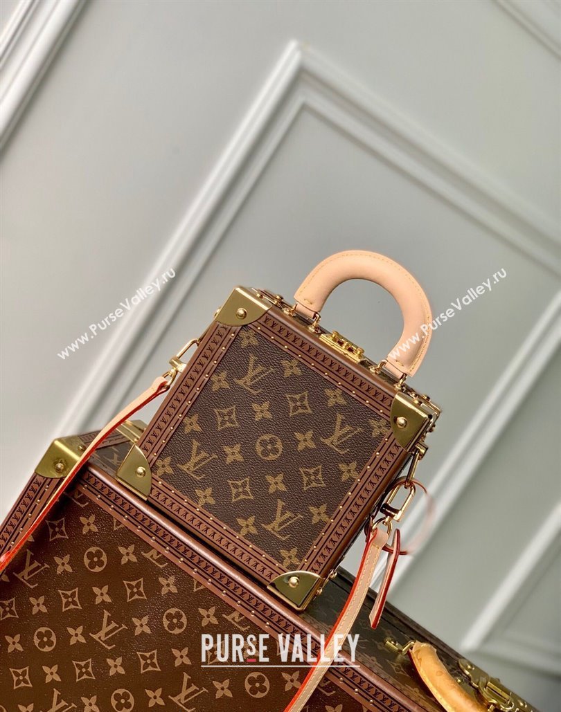 Louis Vuitton Mini Square Trunk Leopard Box bag 2024 M11210 (KI-240807050)