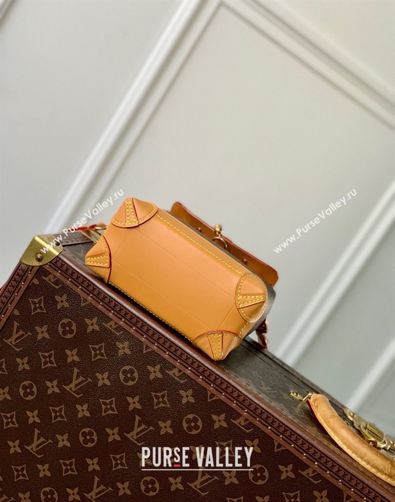 Louis Vuitton Steamer 15 bag in Monogram Dust Canvas with Chain Lock 2024 M11630 (KI-240807028)