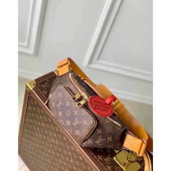 Louis Vuitton Rush Bumbag Belt Bag in Monogram Dust Canvas 2024 M11539 (KI-240807030)