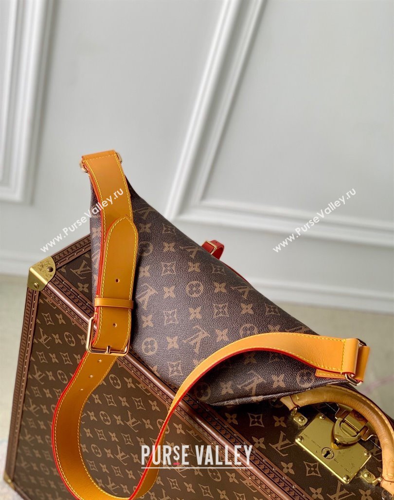 Louis Vuitton Rush Bumbag Belt Bag in Monogram Dust Canvas 2024 M11539 (KI-240807030)