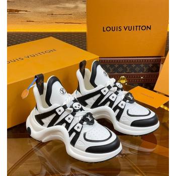 Louis Vuitton LV Archlight Sneakers with Panda Beads White/Black 2024 0815 (MD-240815082)