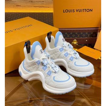 Louis Vuitton LV Archlight Sneakers with Signature Beads Blue 2024 0815 (MD-240815086)