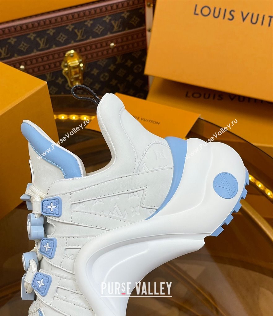 Louis Vuitton LV Archlight Sneakers with Signature Beads Blue 2024 0815 (MD-240815086)