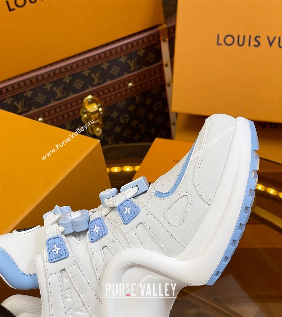 Louis Vuitton LV Archlight Sneakers with Signature Beads Blue 2024 0815 (MD-240815086)