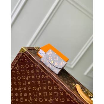 Louis Vuitton Rosalie Coin Purse Wallet in Trianon Grey Canvas 2024 M41939 (KI-240829013)