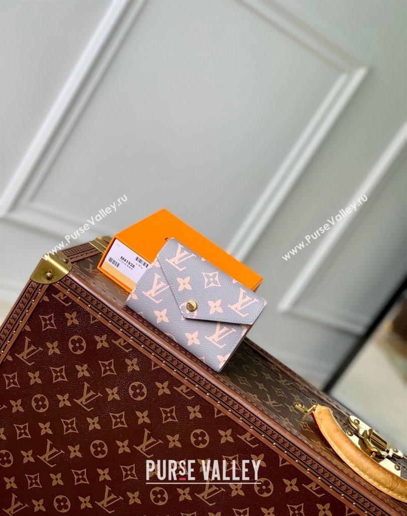 Louis Vuitton Victorine Wallet in Trianon Grey Canvas 2024 M41938 (KI-240829014)