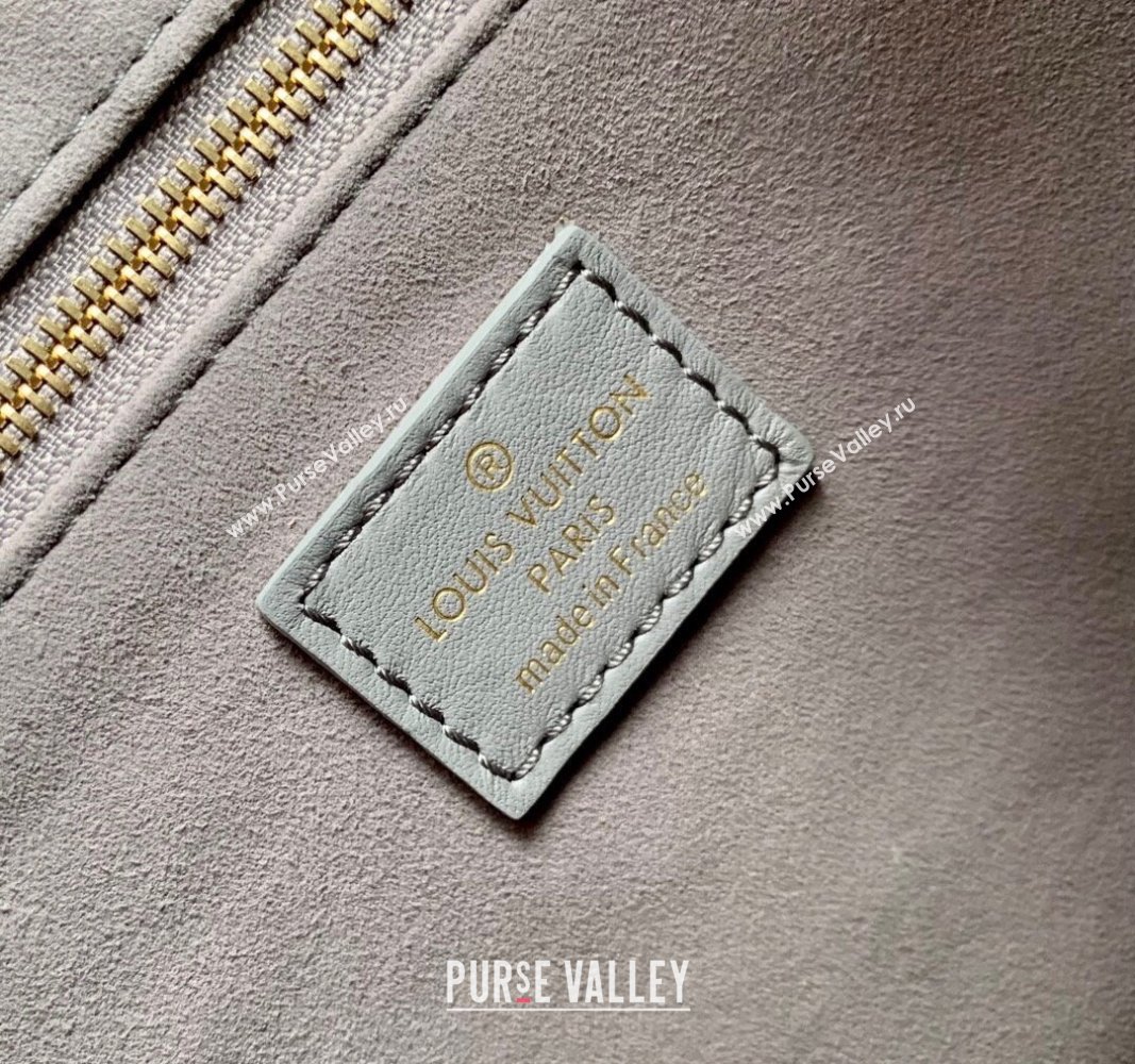 Louis Vuitton OnTheGo PM Tote Bag in Trianon Grey Calfskin 2024 M12465 (KI-240829018)